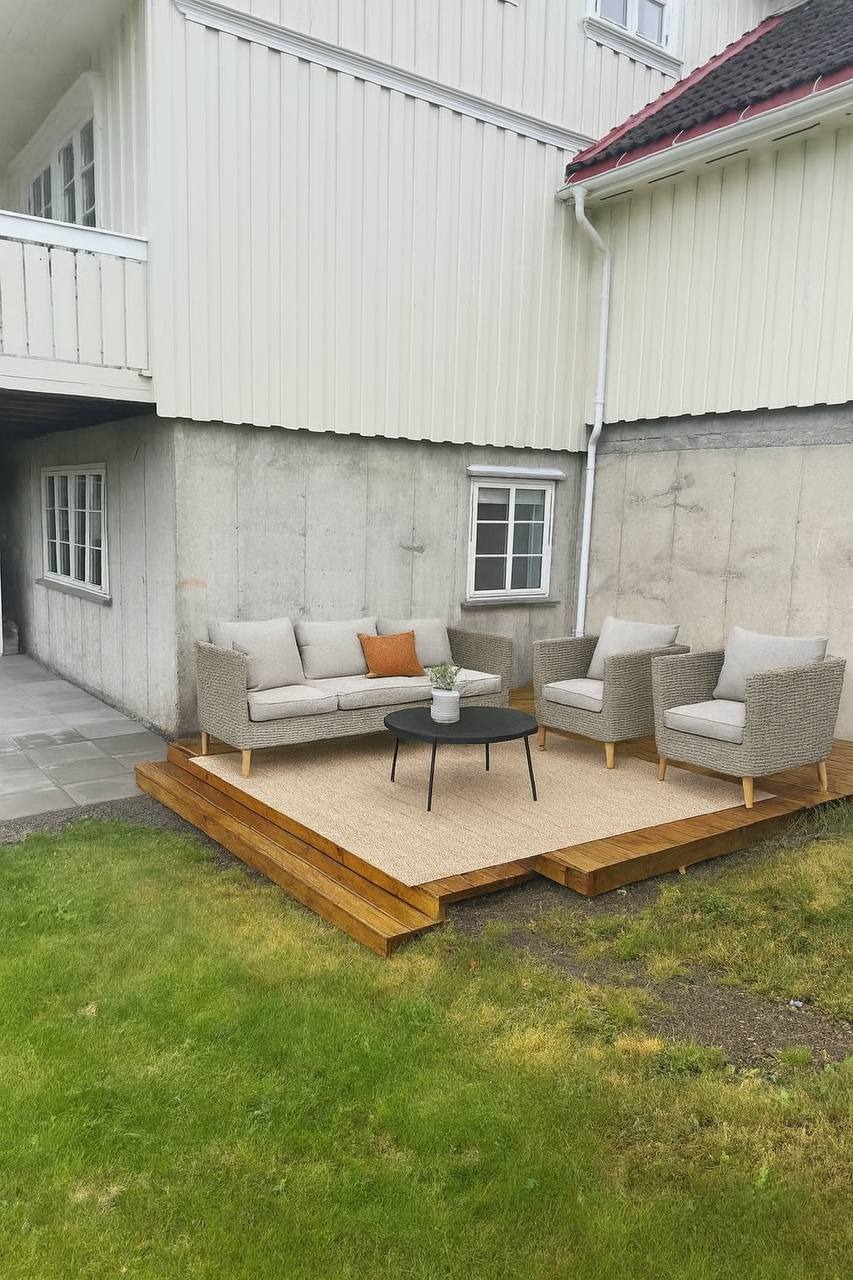 Forslag til utemøblering